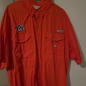 Columbia PFG Auburn Fishing Shirt - Size XXL